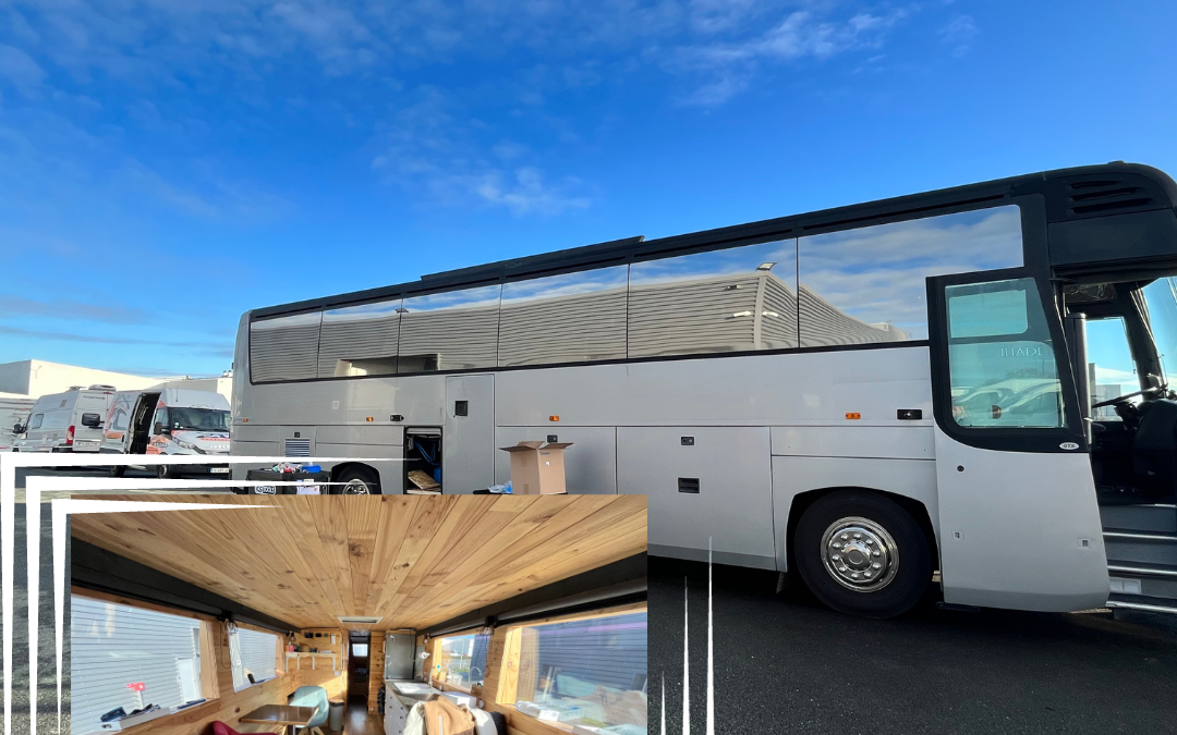 Un bus chez Atlantic Camp