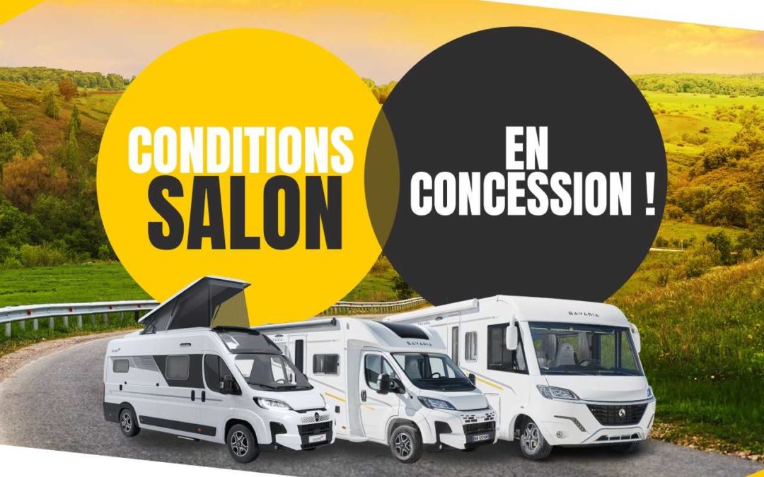Conditions Salon en concession !