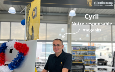 Cyril, responsable magasin