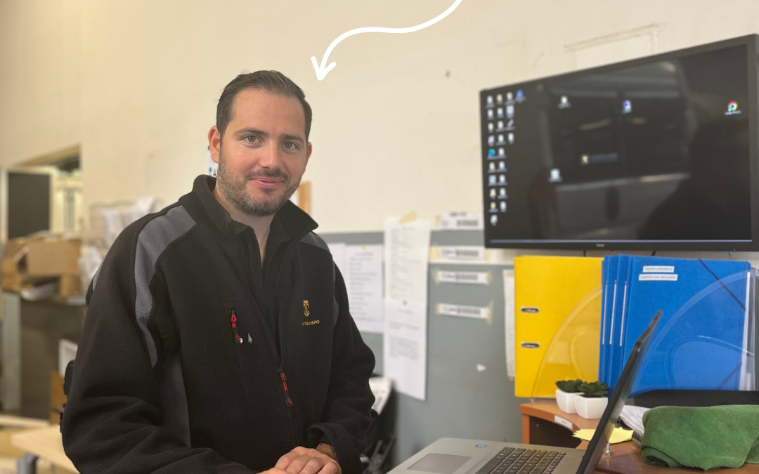 Fabien notre responsable atelier