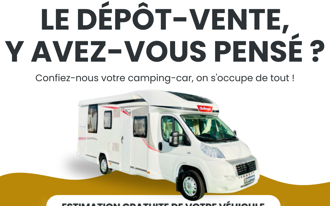 Vendez votre véhicule grâce au dépôt-vente avec Atlantic-Camp !